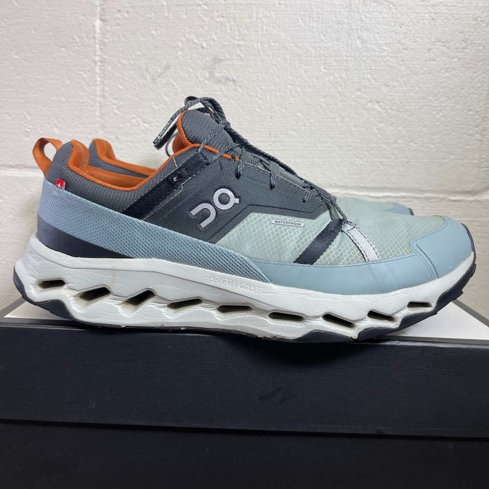 On Cloud Cloudhorizon Waterproof Lead Mineral Running Shoes Sneakers Men's 13